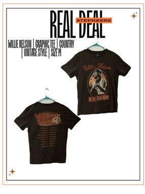 Willie Nelson | Country | Vintage Style | M
